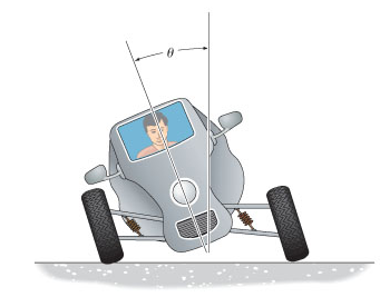 If the vehicle is traveling at a constant speed