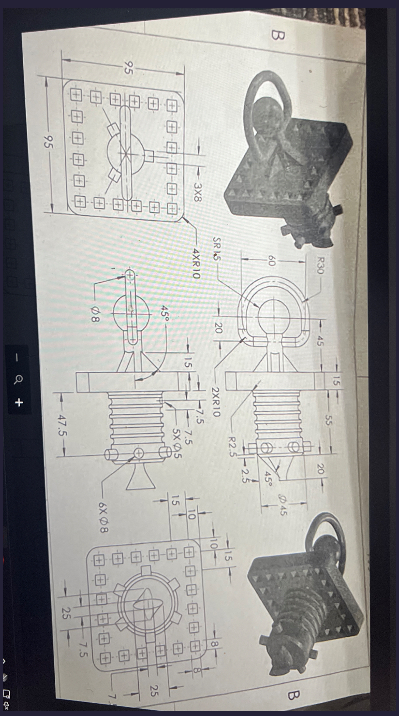 Please show me visually, how to build this object