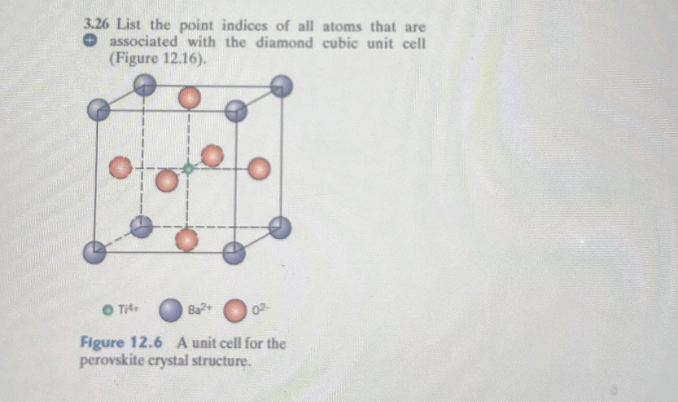 3 . 2 6 List the point indices of all atoms that