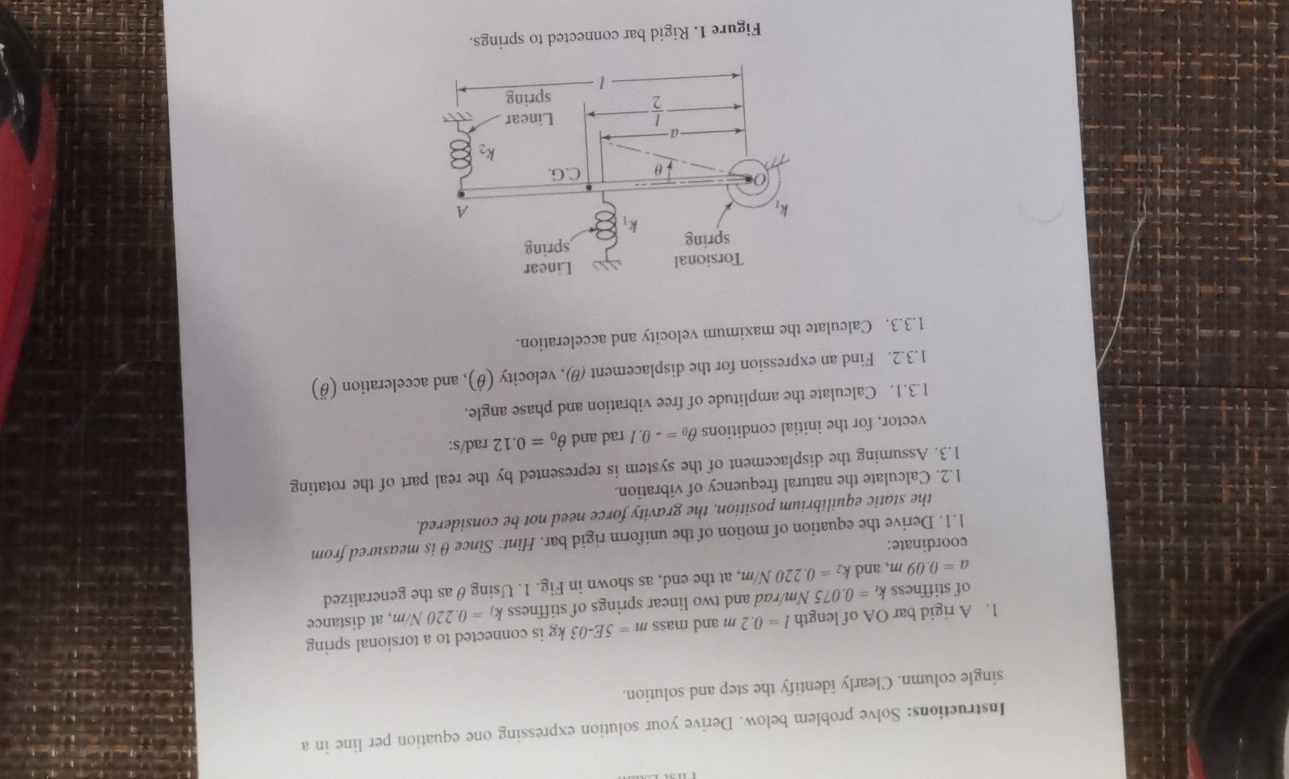 Instructions: Solve problem below. Derive your
