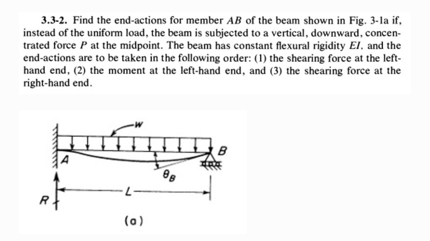 3 . 3 - 2 . Find the end - actions for member AB