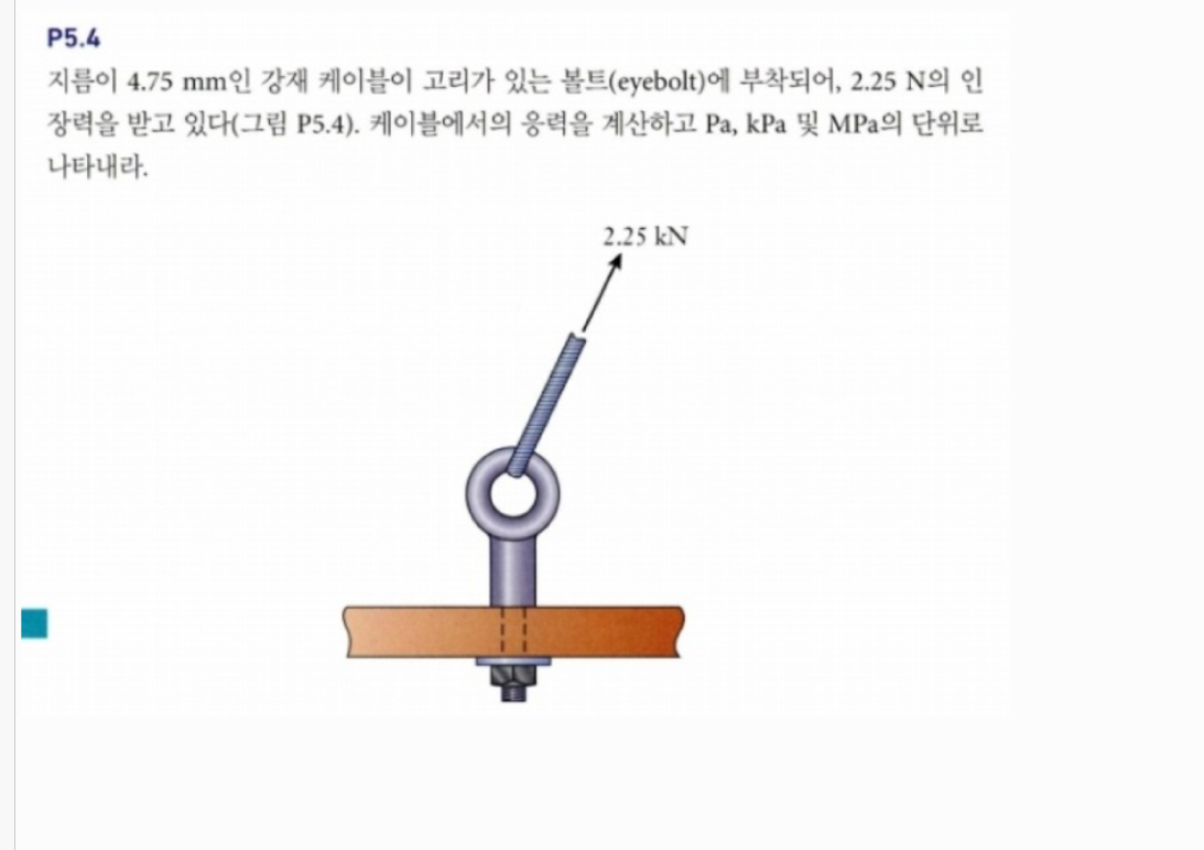 P 5 . 4 4 . 7 5 mm ( eyebolt ) , 2 . 2 5 N ( P 5