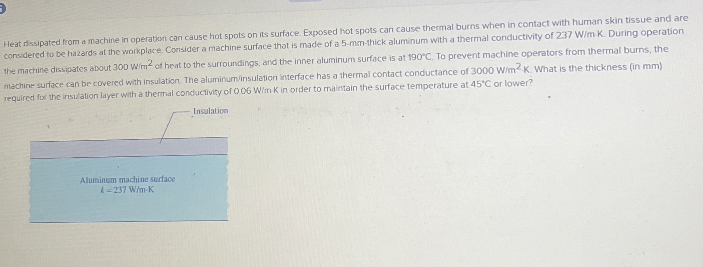 considered to be hazards at the workplace.