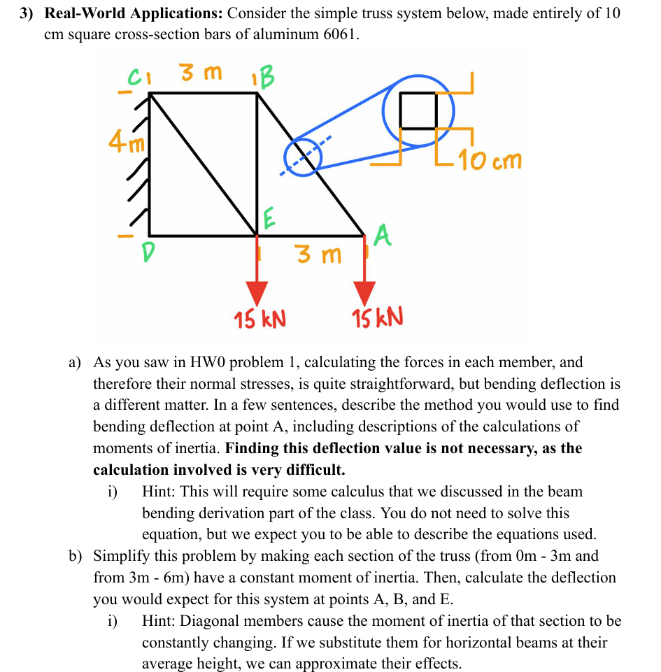 3 ) Real - World Applications: Consider the