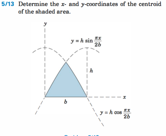 5 / 1 3 Determine the x - and y - coordinates of