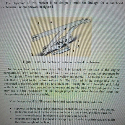 The objective of this project is to design a