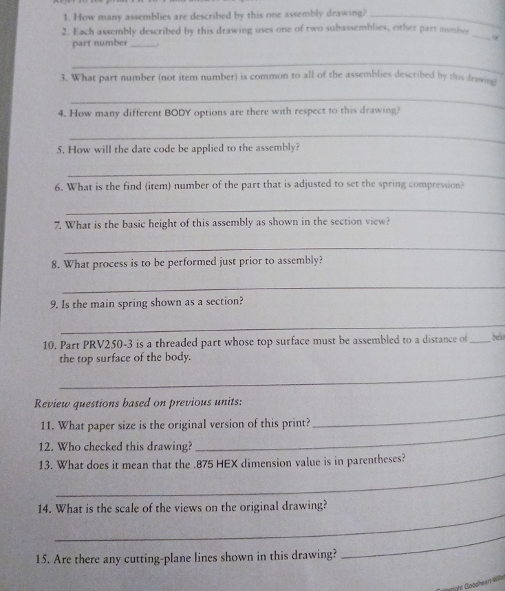 How many assemblies are described by this one