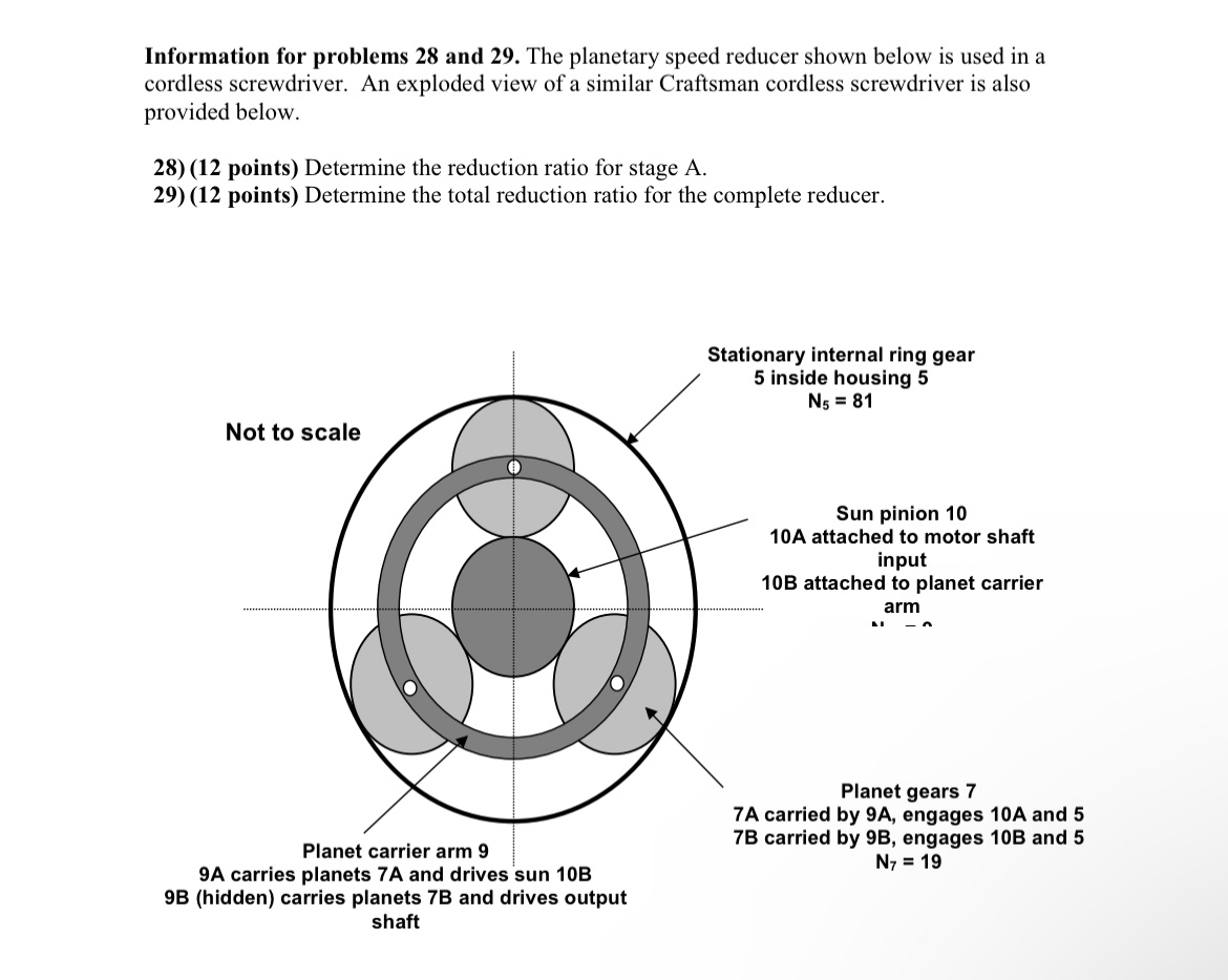 Information for problems 2 8 and 2 9 . The