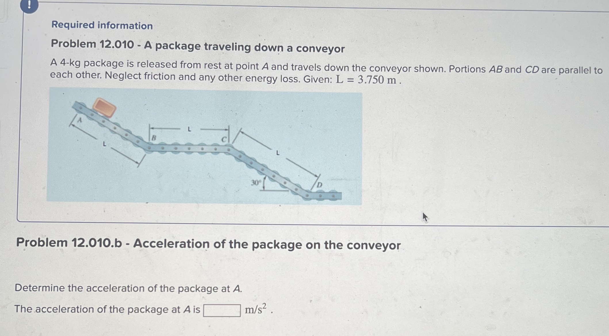 Required information Problem 1 2 . 0 1 0 - A
