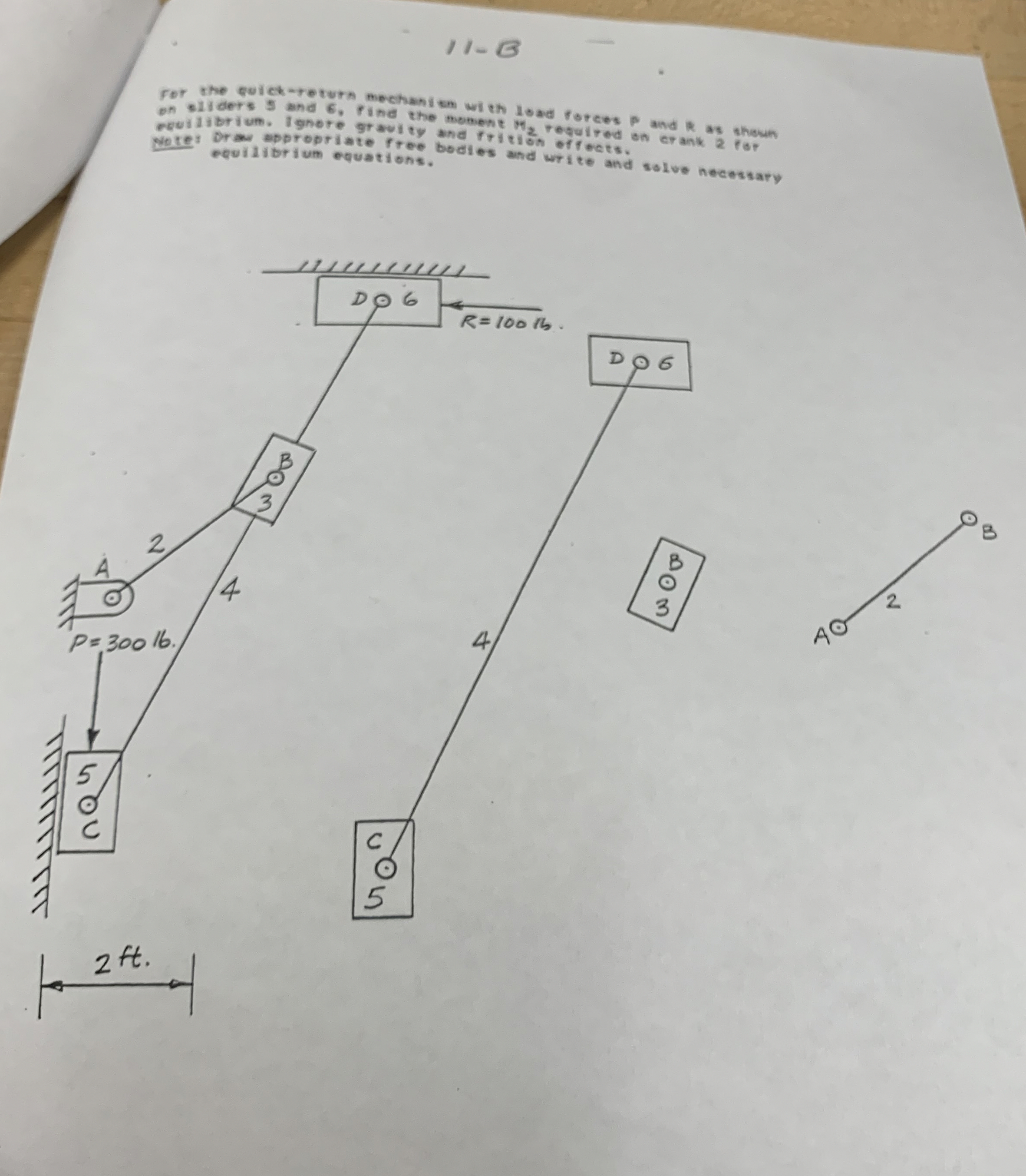 1 - B For the efictroturn mechaniten wi th load