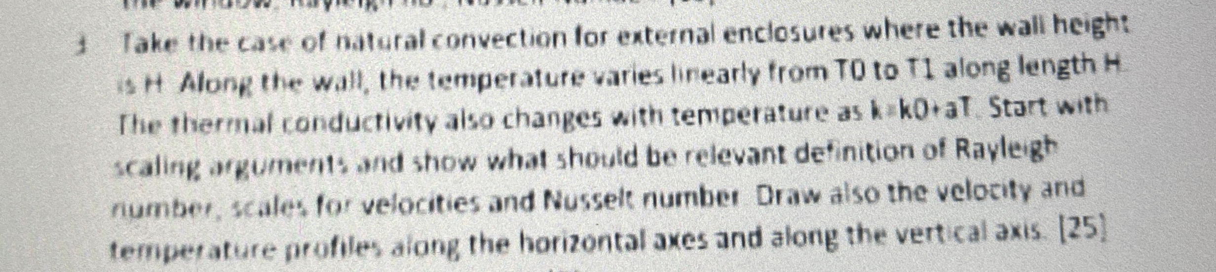 1 Take the case of natural convection for
