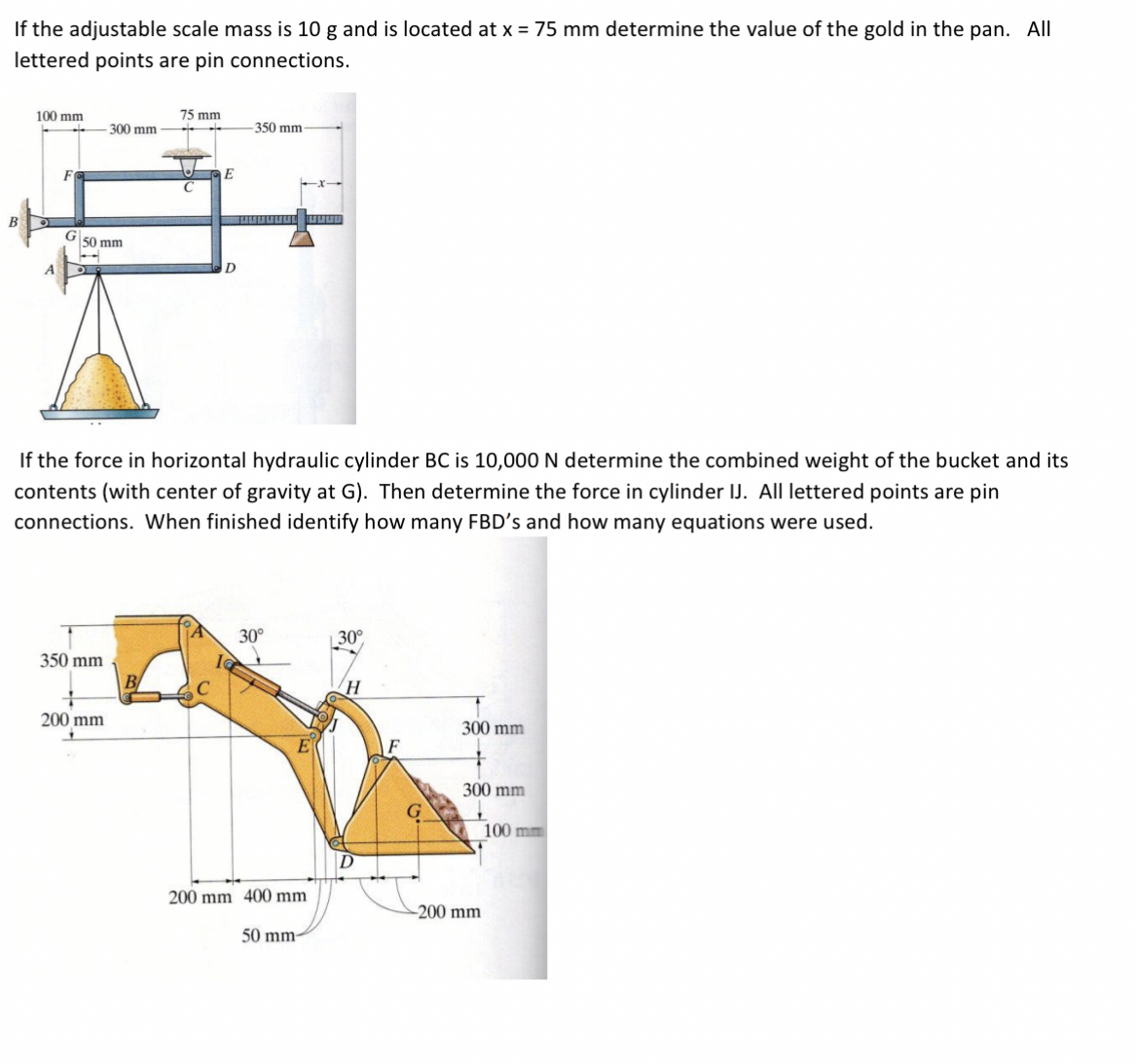 Framws and Machiens If the adjustable scale mass