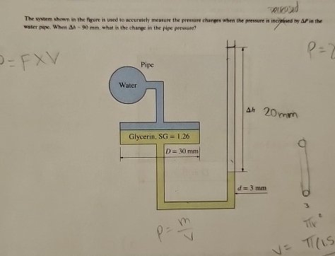 The system shown in the figure is used to