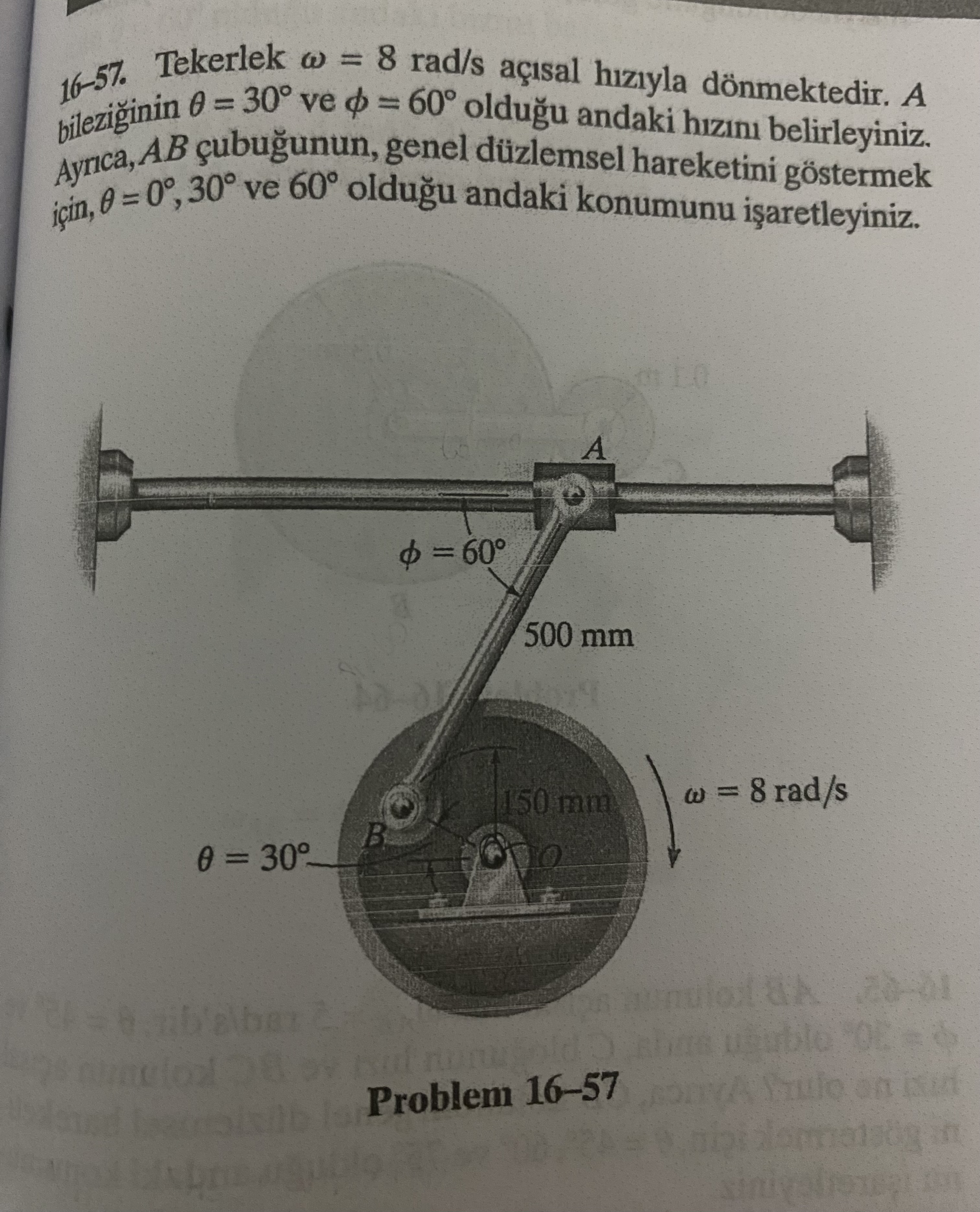 1 6 - 5 7 . Tekerlek = 8 r a d s a sal h z yla d