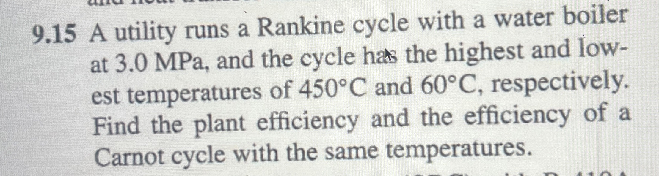 COMPLETE 9 . 1 5 WITH REHEAT AT 1 . 2 MPa