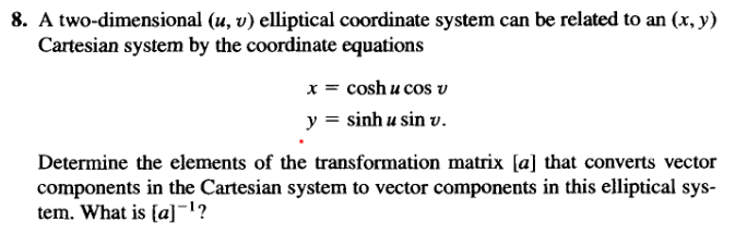 A two - dimensional ( u , v ) elliptical