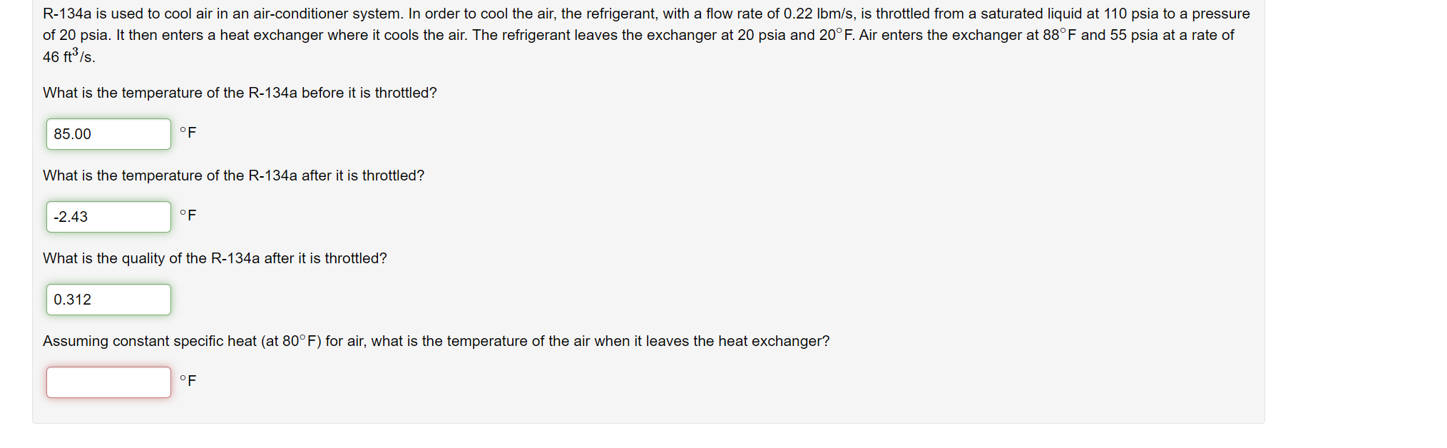 R - 1 3 4 a is used to cool air in an air -