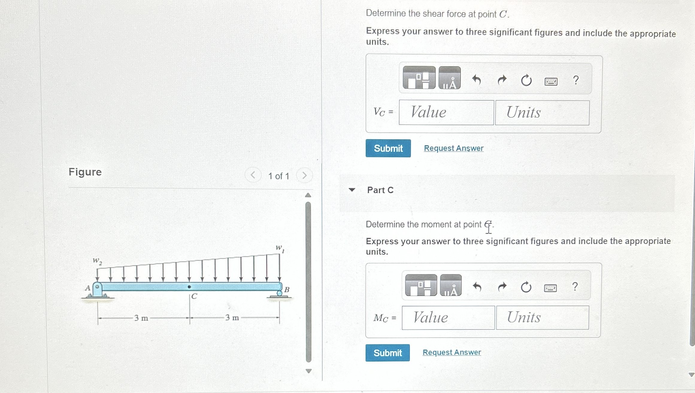 Consider the beam shown in figure 1 Suppose that