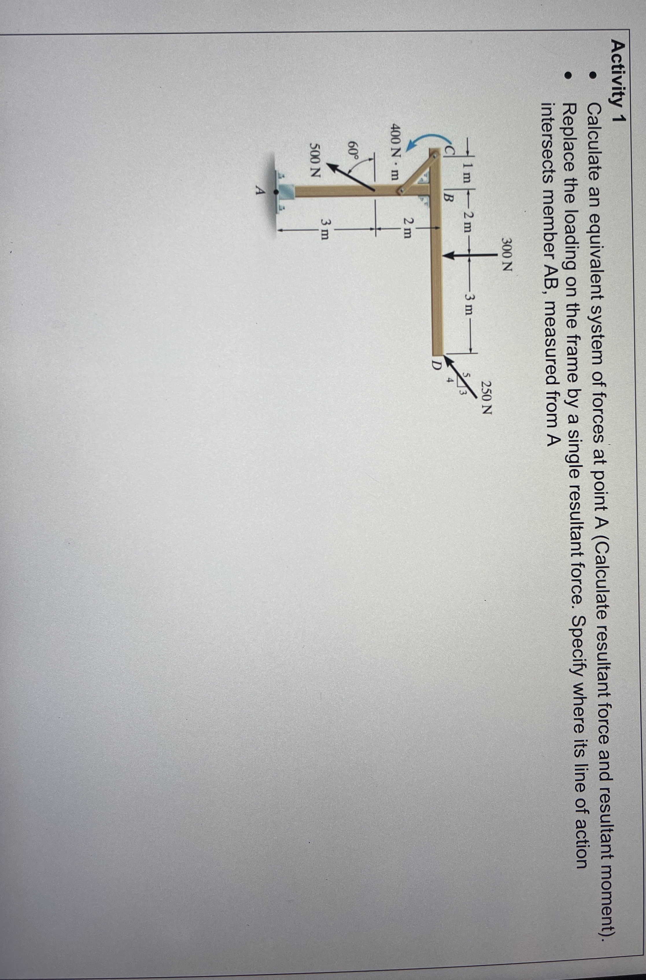 Activity 1 Calculate an equivalent system of