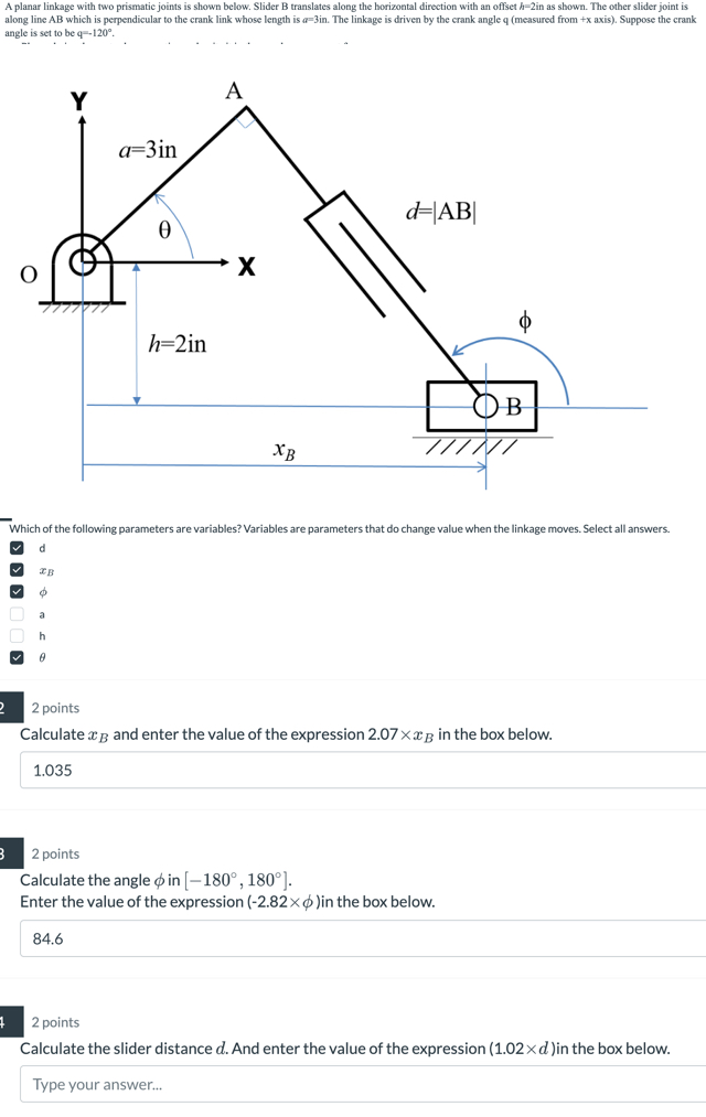 Which of the following parameters are variables?