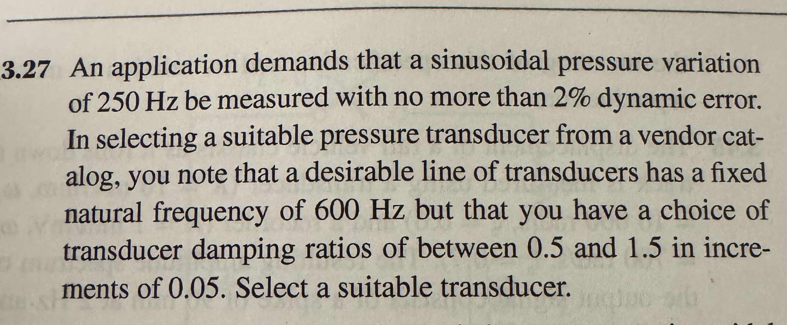 3 . 2 7 An application demands that a sinusoidal