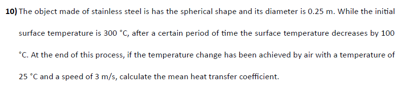 The object made of stainless steel is has the