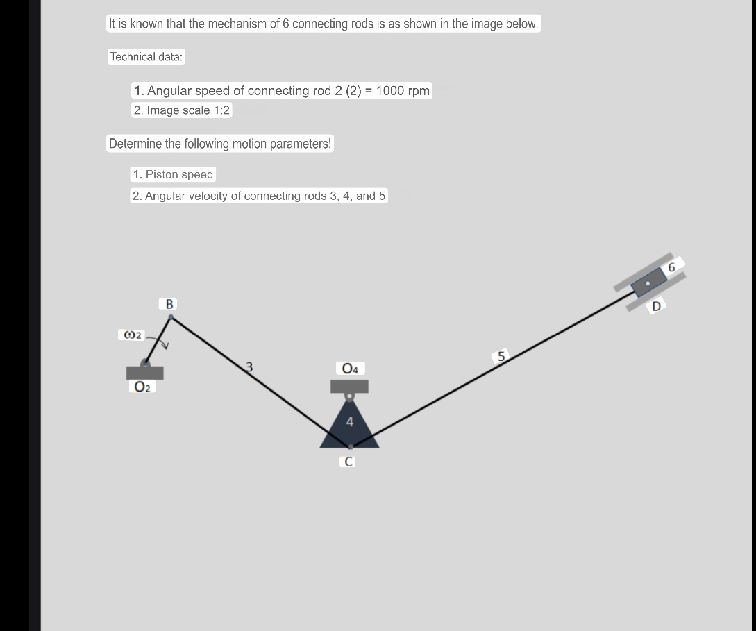 It is known that the mechanism of 6 connecting