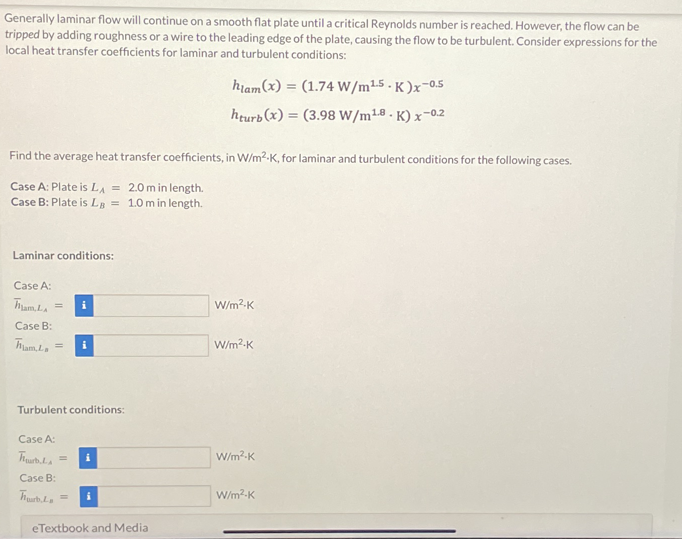 Generally laminar flow will continue on a smooth