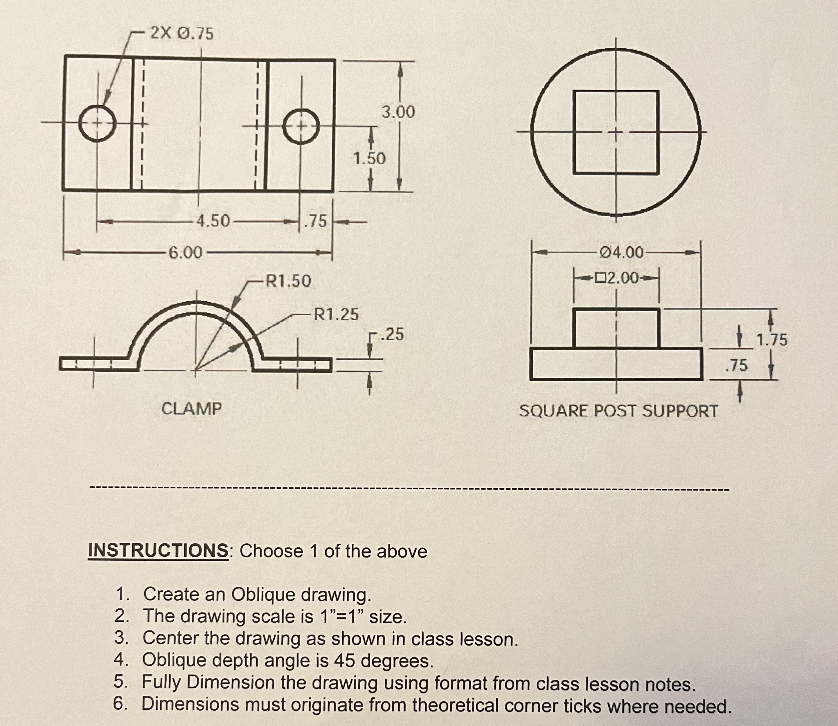 INSTRUCTIONS: Choose 1 of the above Create an