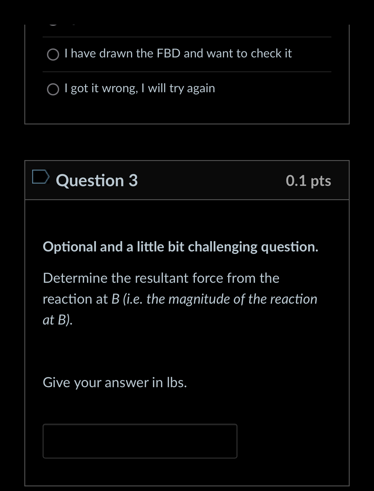 Question 2 Three rods are welded together to form
