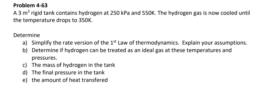 Problem 4 - 6 3 A 3 m 3 rigid tank contains