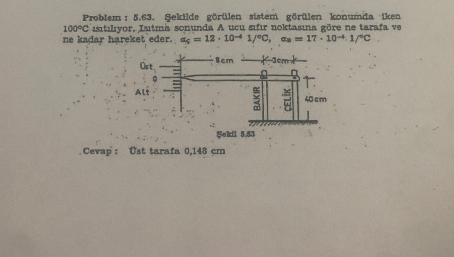 Problem: 5 . 6 3 . Sekilde g ralen sistem g ralen