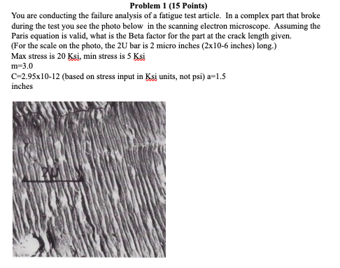 Aerospace Engineering: Problem 1 ( 1 5 Points )