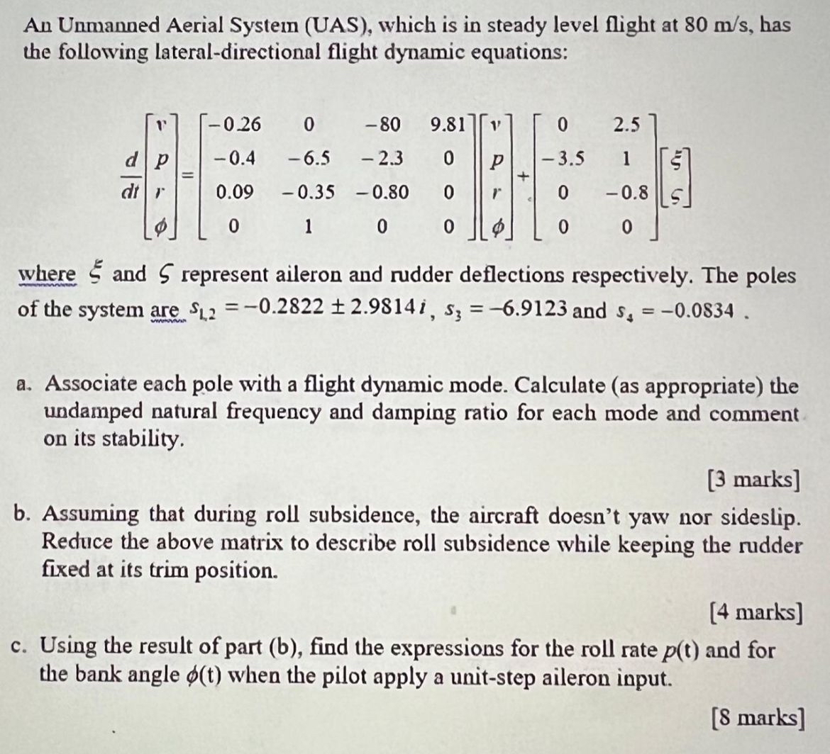 An Unmanned Aerial System ( UAS ) , which is in