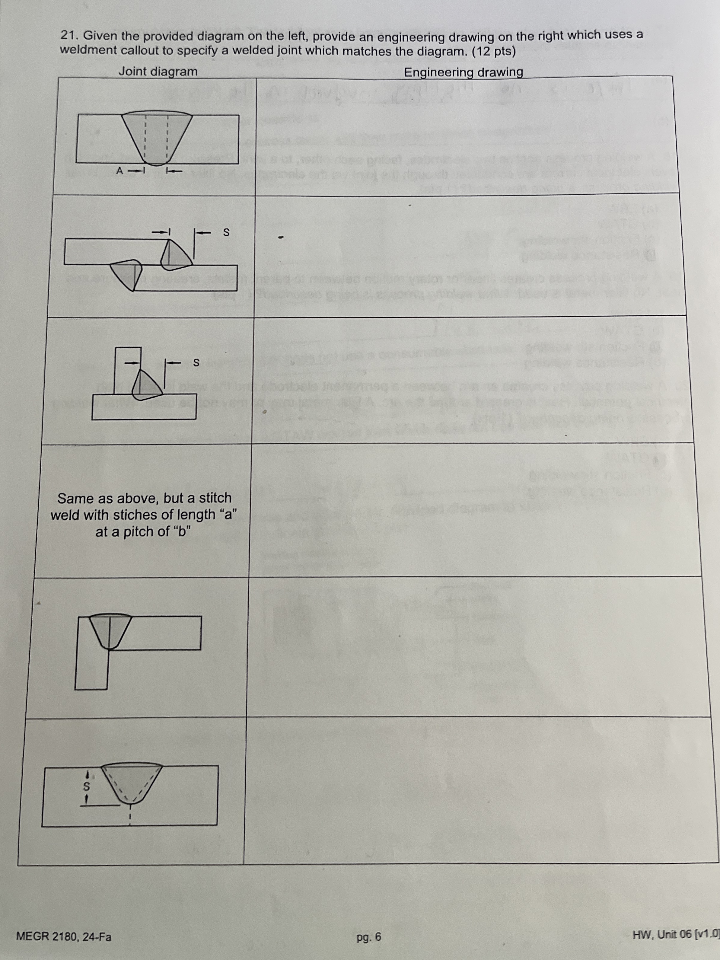 Given the provided diagram on the left, provide