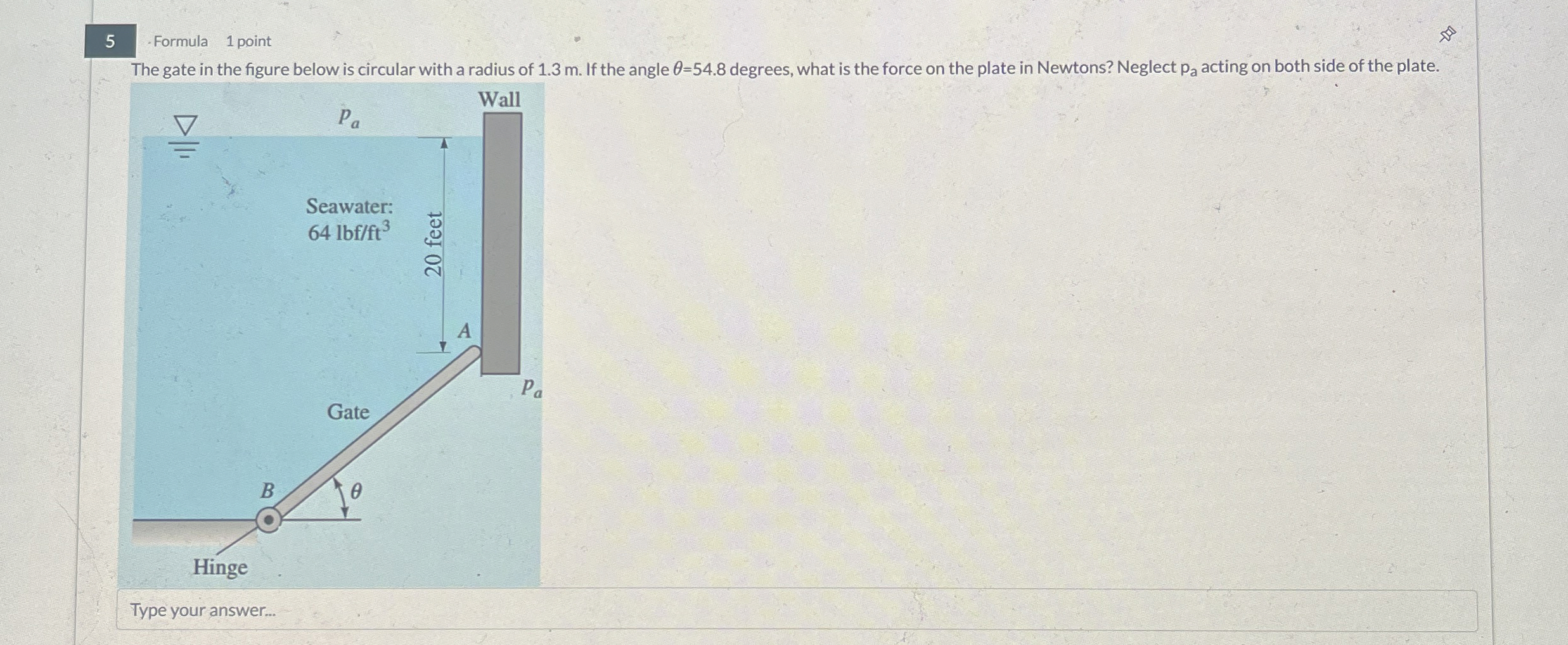 5 Formula 1 point The gate in the figure below is
