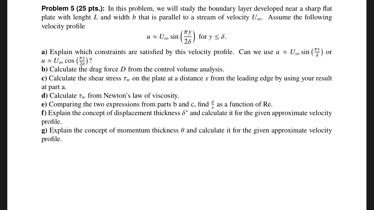 Problem 5 ( 2 5 pts . ) : In this problem, we