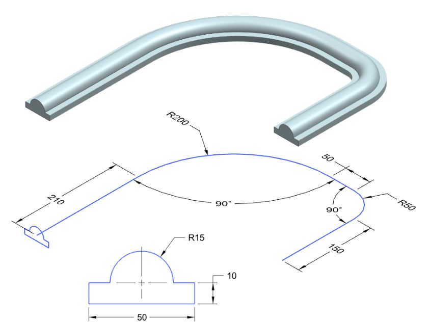 Please describe how you would create the slanted