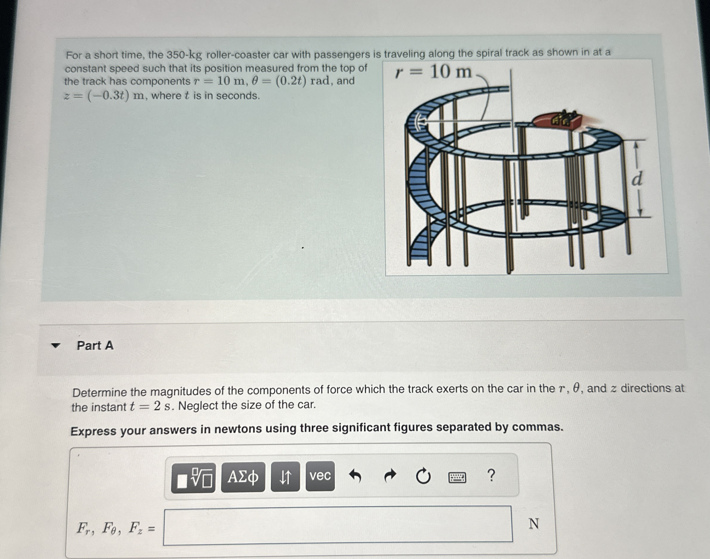 For a short time, the 3 5 0 - k g roller -