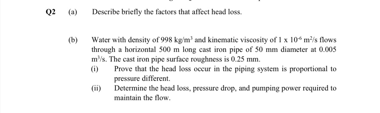Q 2 ( a ) Describe briefly the factors that