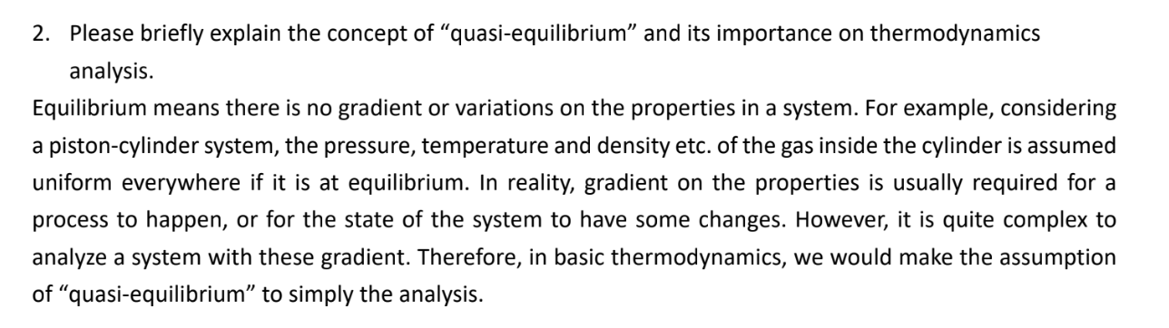 Please briefly explain the concept of "quasi -