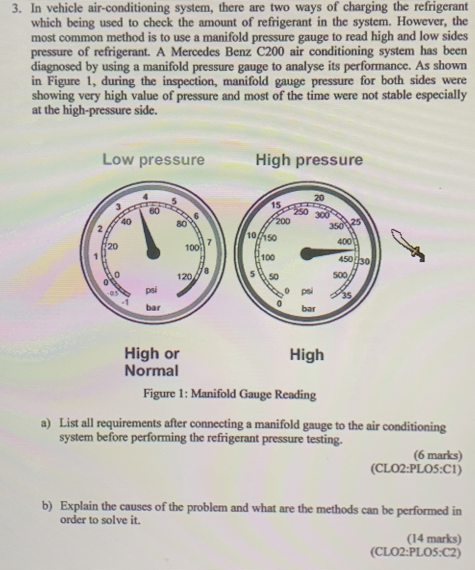 In vehicle air - conditioning system, there are