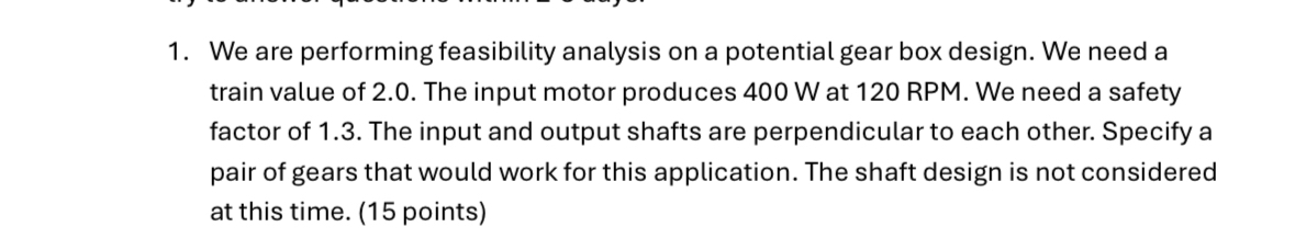 We are performing feasibility analysis on a