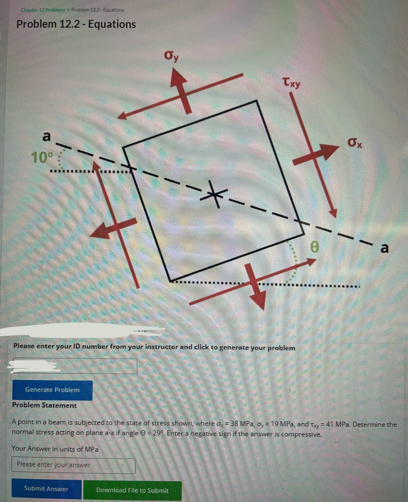 Chapter 1 2 Problems  style=