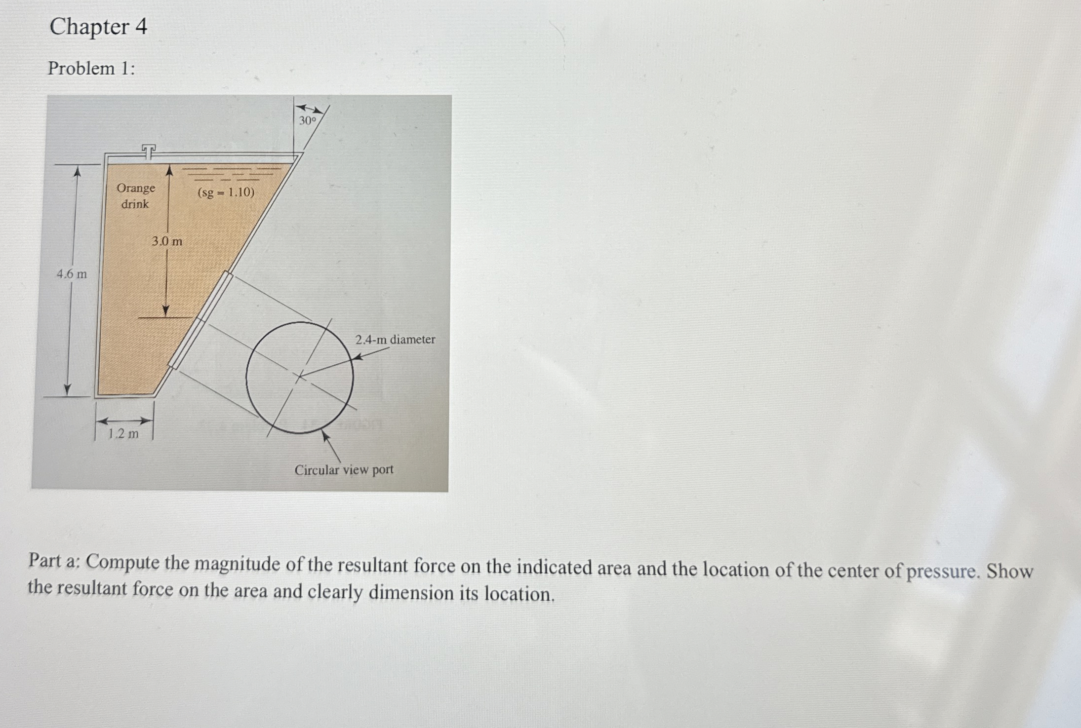 Chapter 4 Problem 1 : Part a: Compute the