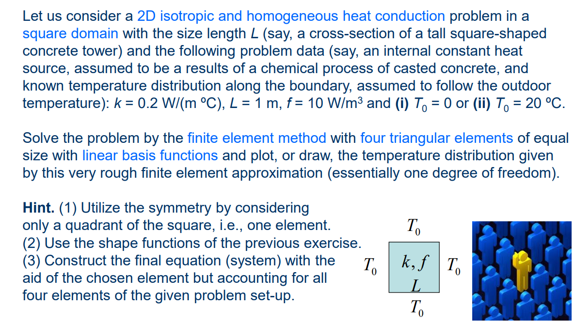 Let us consider a 2 D isotropic and homogeneous