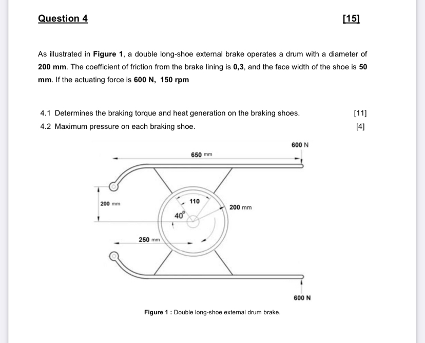 Question 4 [ 1 5 ] As illustrated in Figure 1 , a