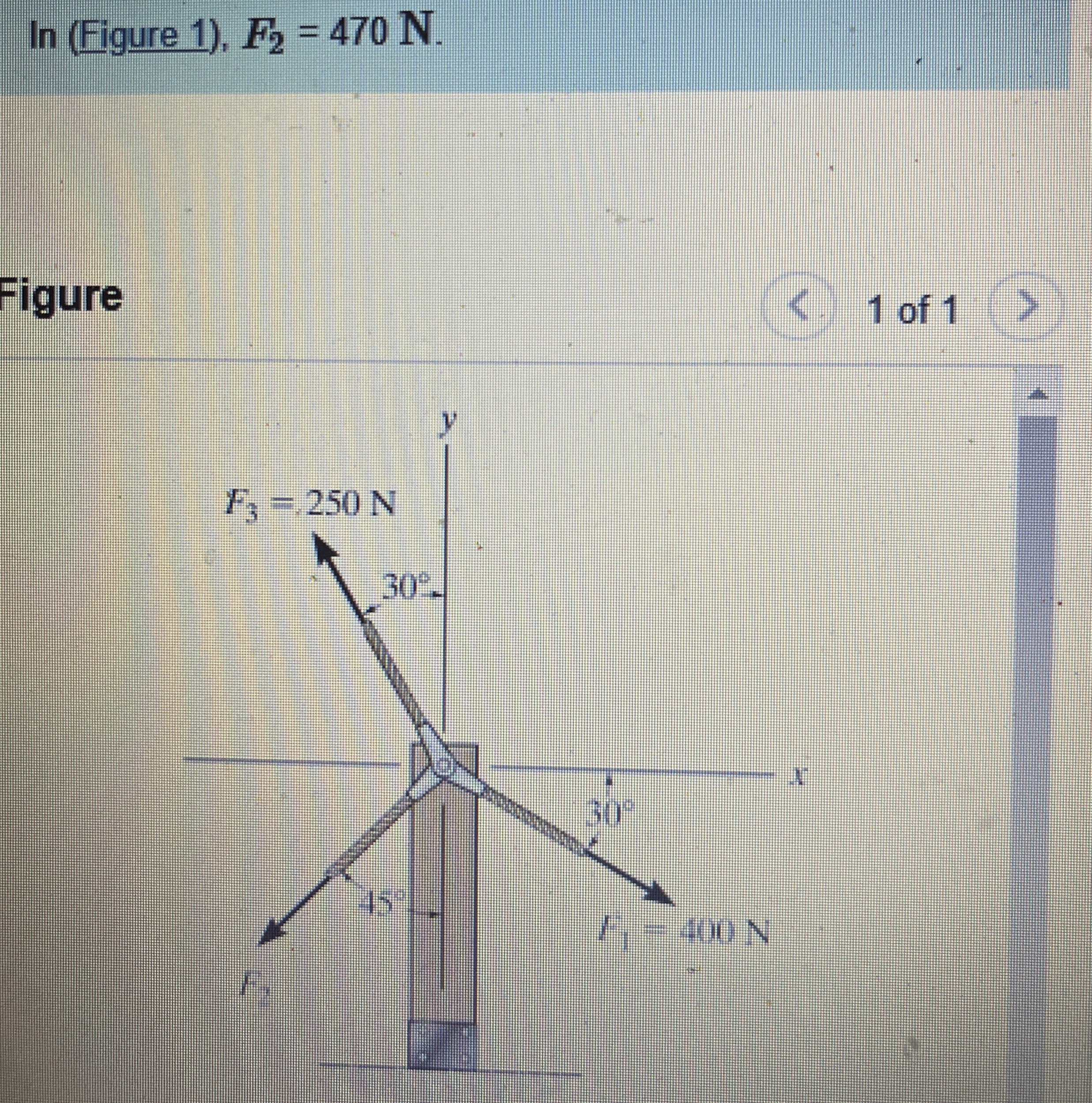 A ) Determine the magnitude of the resultant