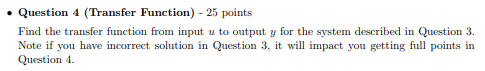 Provided is the system from question 3 , and my