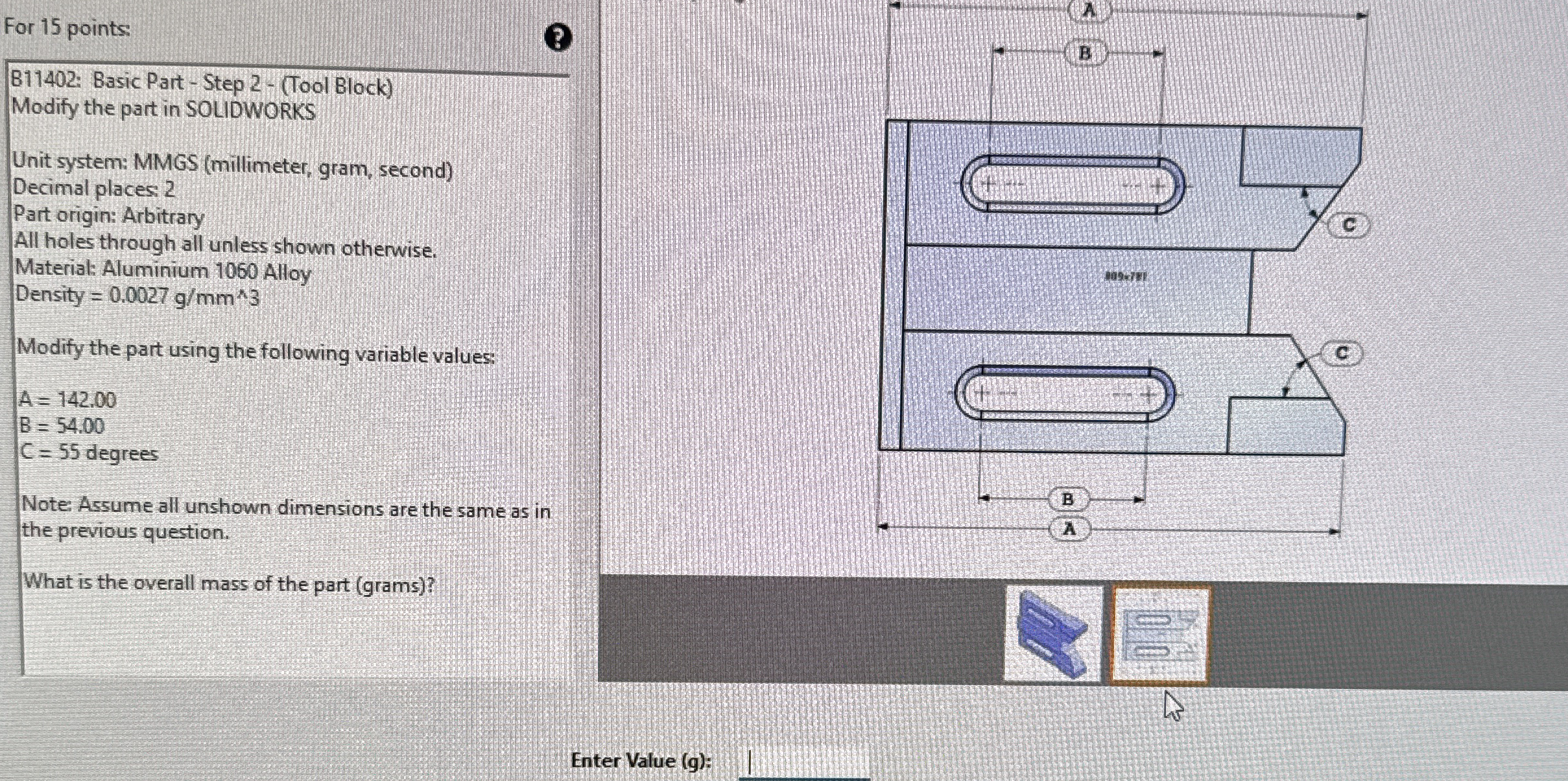 For 1 5 points B 1 1 4 0 2 : Basic Part - Step 2